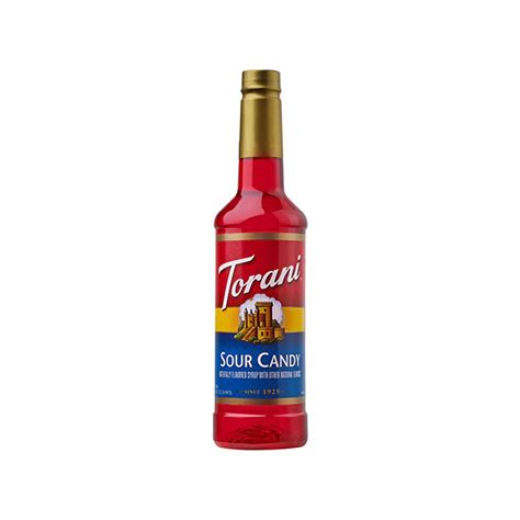 Torani Sour Candy Syrup - Bottle (750mL) – LollicupStore