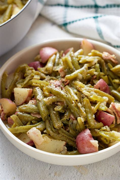 Southern Green Beans And Potatoes Blackpeoplesrecipes