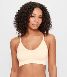 Seamfree Low Impact Sports Crop Top Nude Target Australia