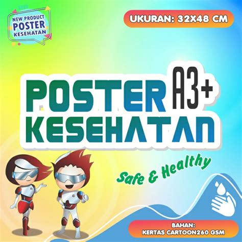 Jual Poster Kesehatan Pukesmas Atau Rumah Sakit Shopee Indonesia