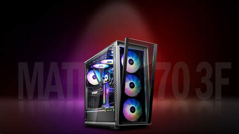 DeepCool MATREXX 70 Modular Design Tempered Glass Gaming Case – iGeek ...