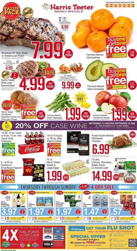 Harris Teeter Discover this week's Harris Teeter Weekly Ad for