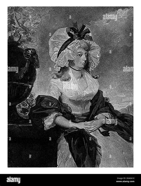 Anne Goddard Williams Hope Standing Outdoors Next To A Vase Of Flowers