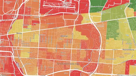 The Safest And Most Dangerous Places In Whitehall Oh Crime Maps And