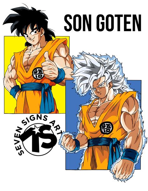 Adult Goten Concept By Me V2 R Dbz