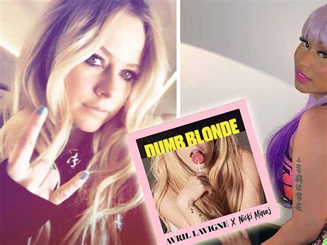 دانلود آهنگ Dumb Blonde از Avril Lavigne و Nicki Minaj با متن و ترجمه مجله علمی تفریحی بیبیس