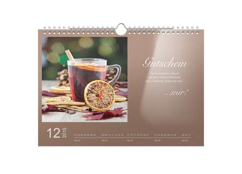 Geschenkidee: CEWE KALENDER als Gutscheinheft, CEWE Stiftung & Co. KGaA