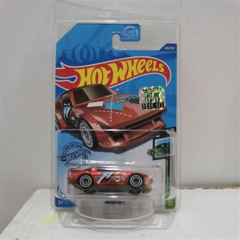 Hot Wheels Mazda RX RX STH SUPER TREASURE HUNT FS CARD Shopee Malaysia
