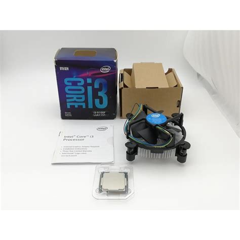 【中古】Intel Core i3-9100F (3.6GHz/TB:4.2GHz/SRF6N/U0) BOX LGA1151/4C/4T ...