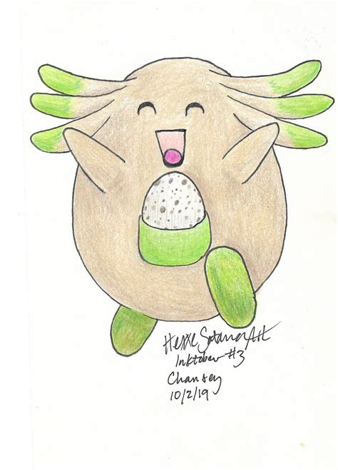 Shiny Chansey By Duchessafterdark On Deviantart