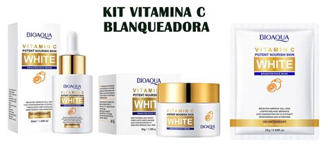 Kit Vitamina C Blanqueadora Bioaqua Tusmarcasdeleje