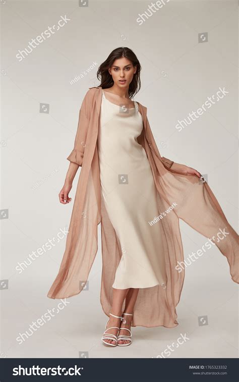 Beautiful Woman Fashion Model Makeup Brunette Stock Photo Shutterstock