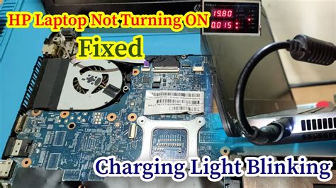 Hp Laptop Not Turning On Charging Led Blinking Youtube