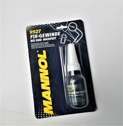 Фиксатор резьбы высокопрочный (Mannol) - купить по выгодной цене в ...