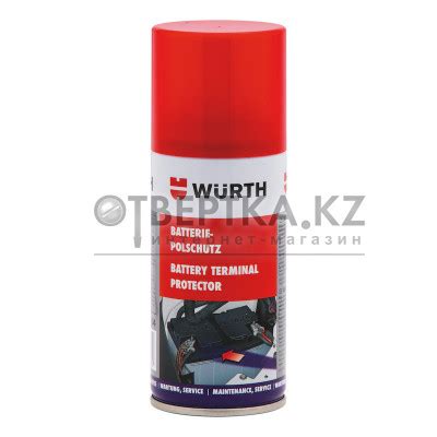 Защита аккумуляторных клемм Wurth (150 мл) 0890104 купить в Алматы ...