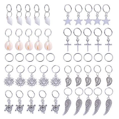 50 Pcs Diy Hair Accessories Marine Decoration Retro Turtle Shell