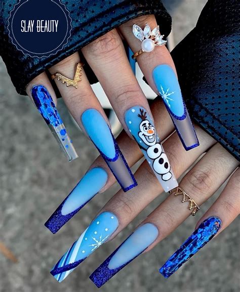 Frozen Jet Set Babe Luxe Press On Nails Slaylebrity