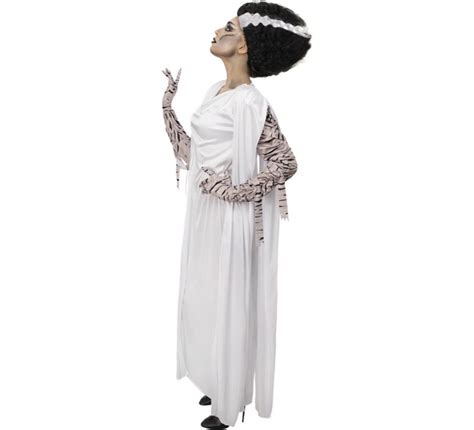 Disfraz De La Novia De Frankenstein En Vestido Para Mujer
