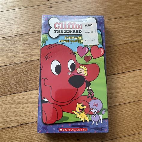 Clifford the Big Red Dog - Everyone Loves Clifford (VHS, 2005) for sale