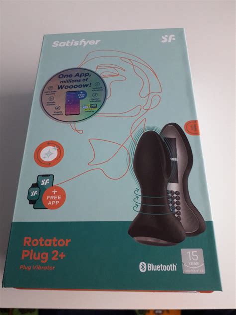 Rotator Plug 2+ Black Satisfyer App | Ząbki | Kup teraz na Allegro Lokalnie