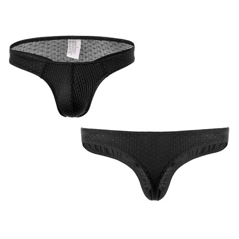 Embroidery Design Men Thong Men Underwear Bikini Men G String Men S Fashion Bottoms New