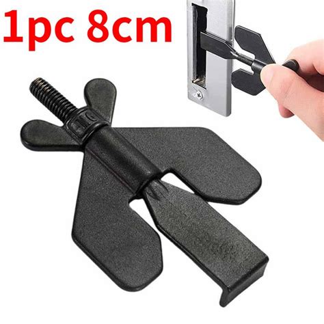 1pc 8cm Portable Hotel Lock Live Alone Self-Defense Door Stop Travel ...