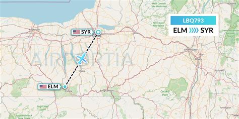 LBQ793 Flight Status Quest Diagnostics: Elmira to Syracuse