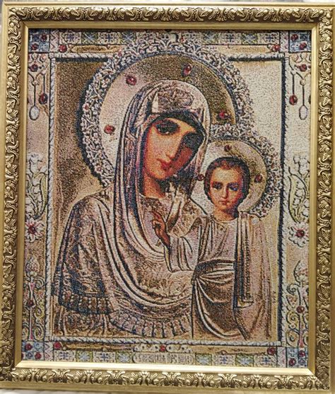 гобелен икона "Казанская" | Гобелен Бутик