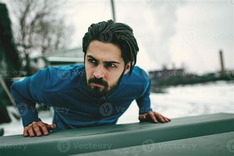 Winter Push Ups 13881242 Stock Photo At Vecteezy