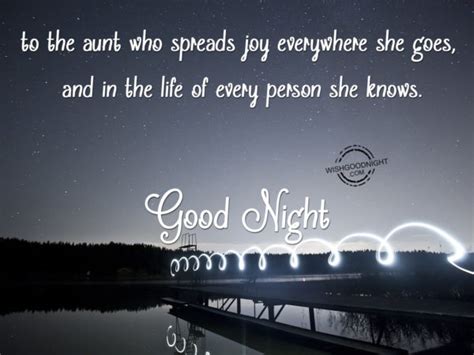 Good Night Wishes For Aunt Good Night Pictures