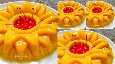 Puding Labu Kuning Susu Viral Aneka Resep