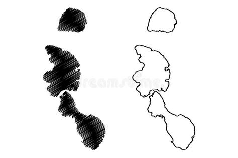 Tabar Group Islands New Guinea Pacific Ocean Bismarck Archipelago Map