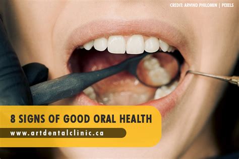 8 Signs Of Good Oral Health Art Dental Clinic