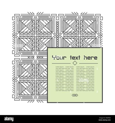 Geometric Linear Pattern Stock Vector Image And Art Alamy