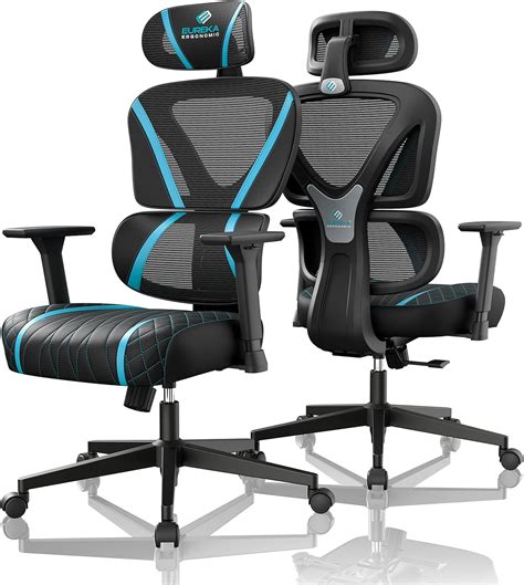 Amazon.com: EUREKA ERGONOMIC Gaming Chair, Mesh Home Office Desk Chairs ...