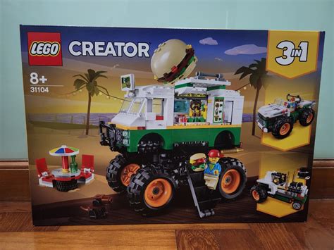 Brand new lego 31104 creator 3in1 monster burger truck, Hobbies & Toys ...