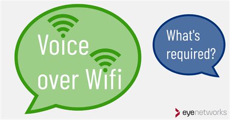 voice  wi fi    require