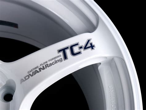 Advan Racing TC4 Wheels - White / 16x8 / 4x100 / +38 - JHPUSA