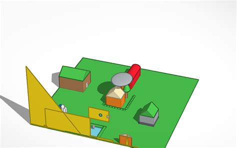 3d Design Home Village Tinkercad