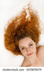 Portrait Happy Sexy Naked Beautiful Redhaired Stock Photo Edit Now 1070878379