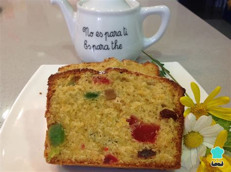 Torta De Frutas Confitadas F Cil