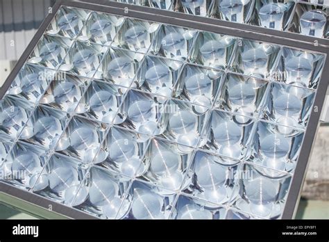 Solar Energy Plates Stock Photo Alamy
