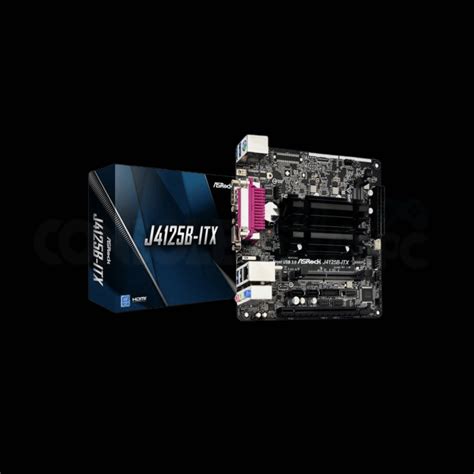 Asrock J4125B-ITX, Integrated Intel Quad-Core J4125, Mini ITX, DDR4 ...