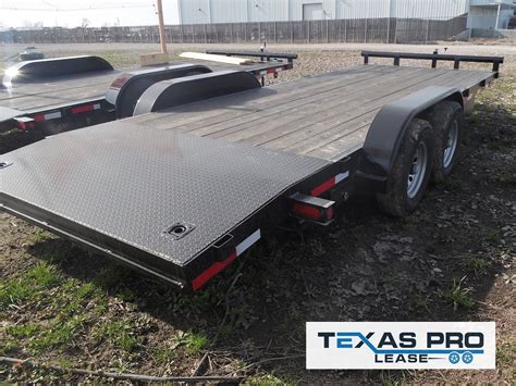 Texas Pro Lease Llc Now Offering Bumper Pull Trailer Rentals