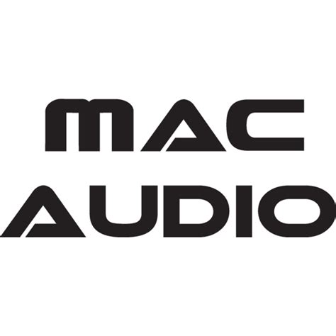 mac audio logo vector logo  mac audio brand   eps ai