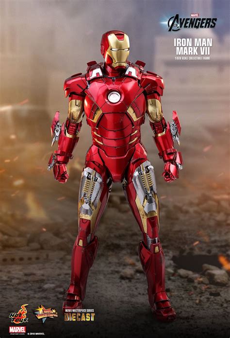 The Avengers Iron Man Mark VII 1 6 Hot Toys