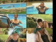 Naked Elena Uhlig In Swimming Pool Der Tod Feiert Mit