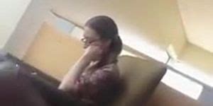 College Library Flash Porn Videos