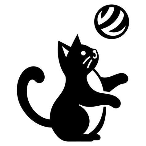 Kitten Ball Outline Vectors And Illustrations For Free Download