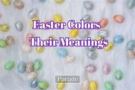 Easter Day 2024 Meaning Of Colors - Cody Mercie